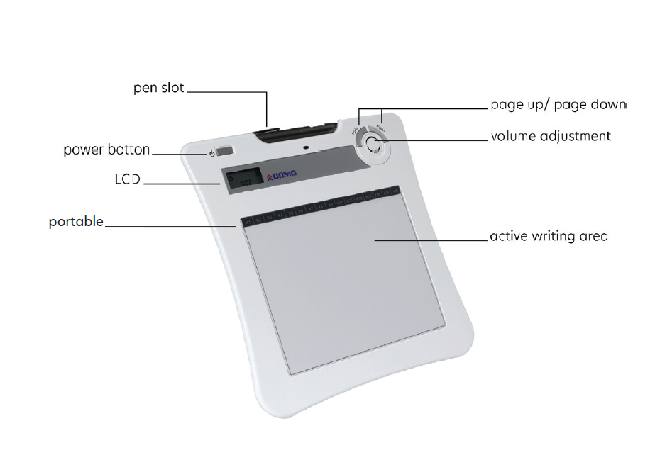 QOMO QIT30 Prodigy Wireless Writing Tablet