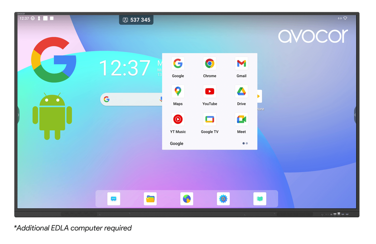Avocor S Series 86" AVS-8610E