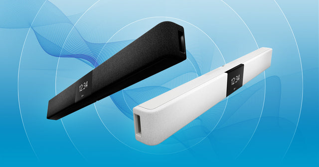 The Nureva HDL200 Audio Conferencing system delivers crystal clear sound for small rooms, meeting rooms, and huddle rooms 18' by 18', it will pick up sound no matter where someone is situated in the room or what direction they are facing.