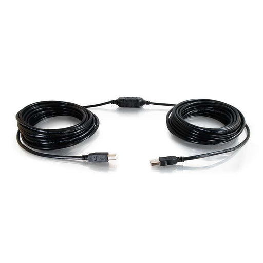 25ft USB A/B Active Cable (Center Booster Format)