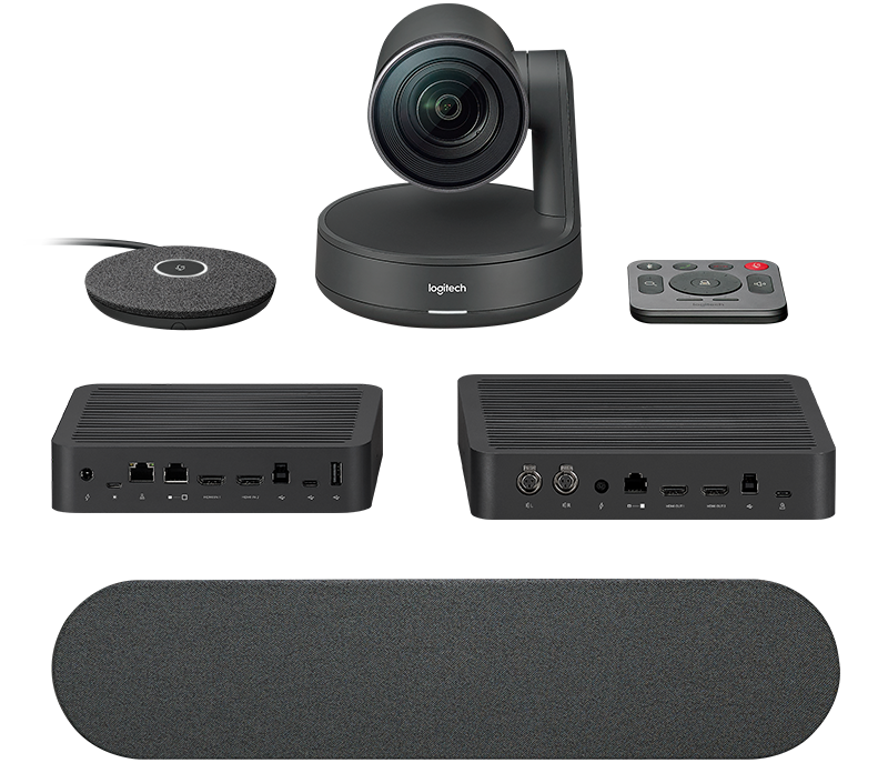 Logitech Rally conference camera system for medium and large size meeting rooms