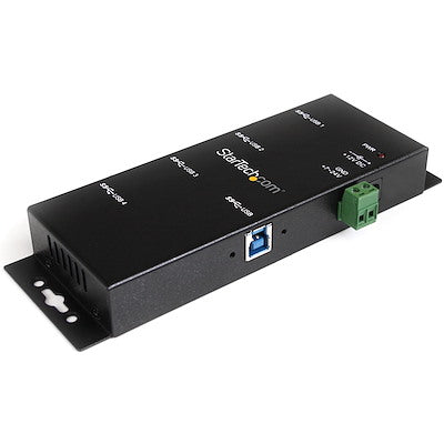 4-Port USB 3.0 Rugged Industrial SuperSpeed Hub Mountable