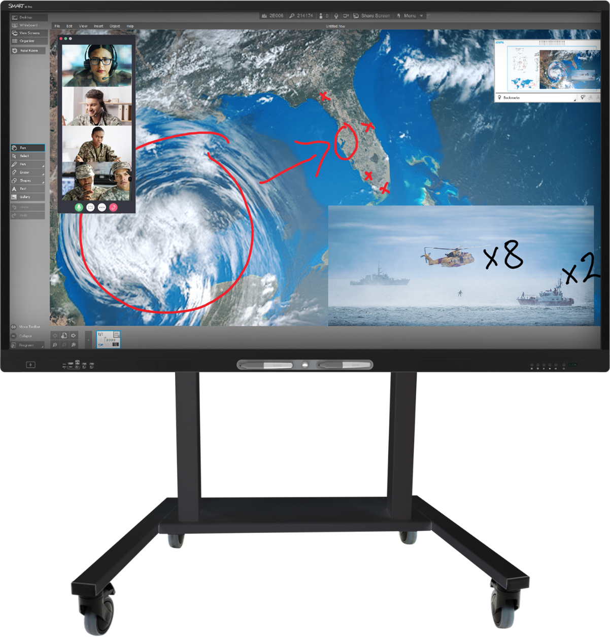 SMART Board M Pro TAA High Secure Series 65"