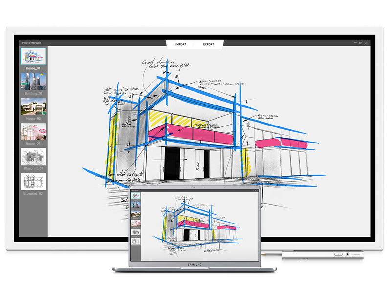 Samsung Flip Pro 75"