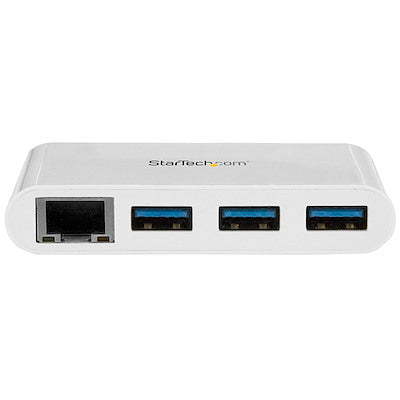 USB-C to Ethernet Adapter with 3-Port USB 3.0 Hub —